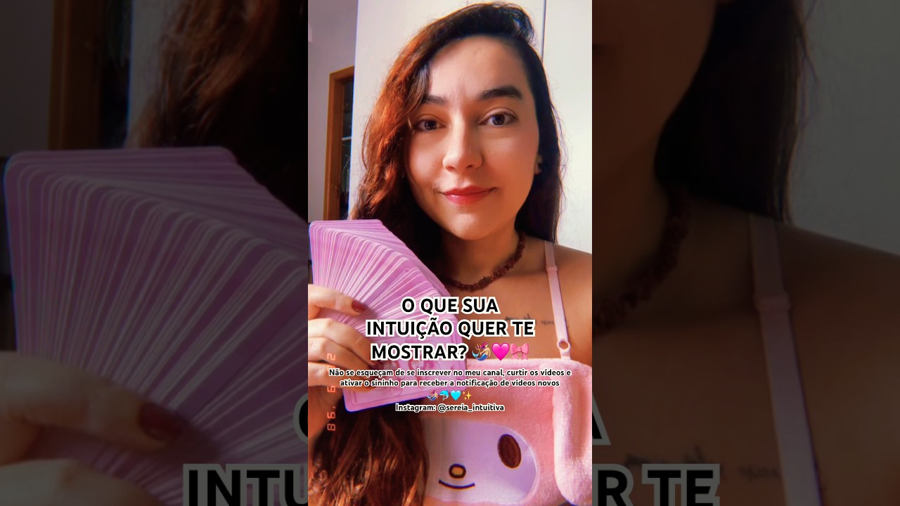 MENSAGEM DA INTUIÇÃO 🧜🏼‍♀️🩷🎀
