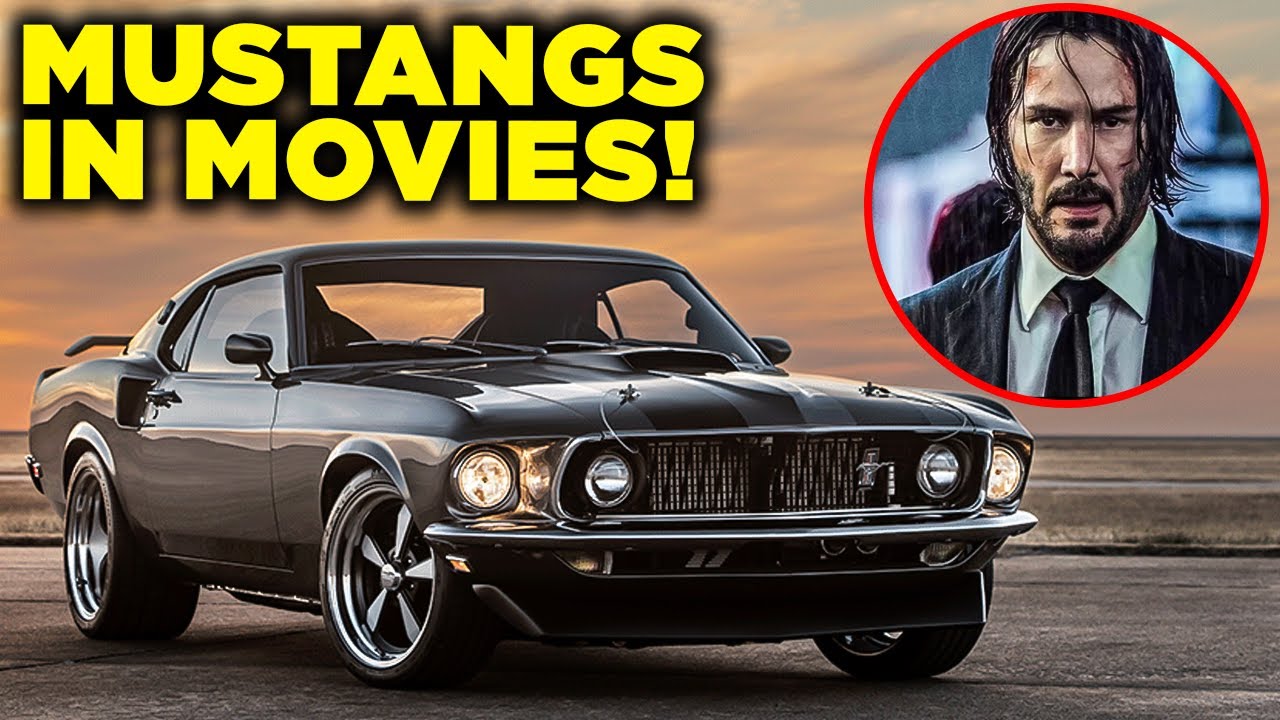 10 ICONIC Ford Mustangs In Movies!