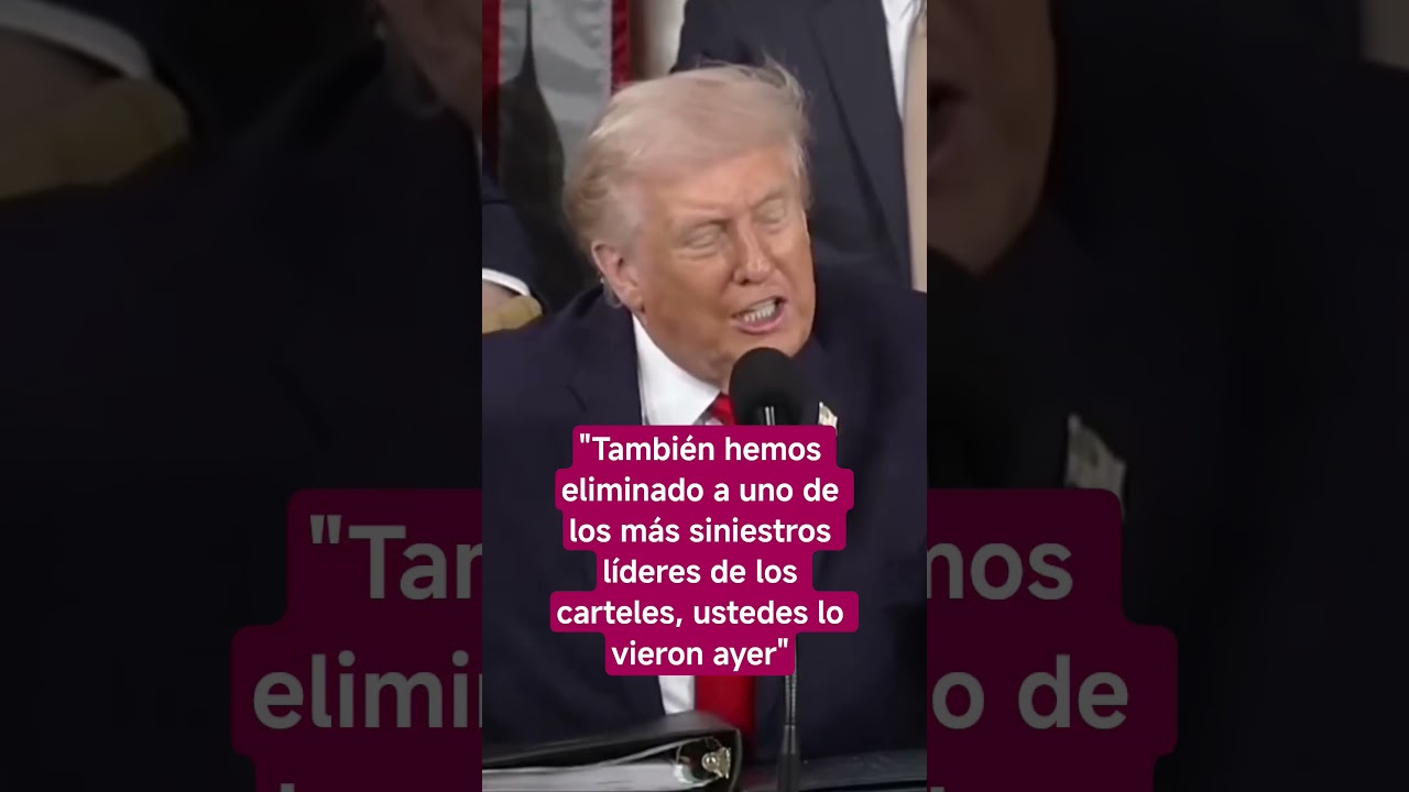 Trump se adjudica la ca&iacute;da de &ldquo;El Mencho