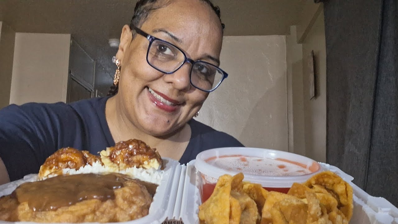 (MUKBANG)  CLASSIC NEW YORK  CHINESE FOOD!