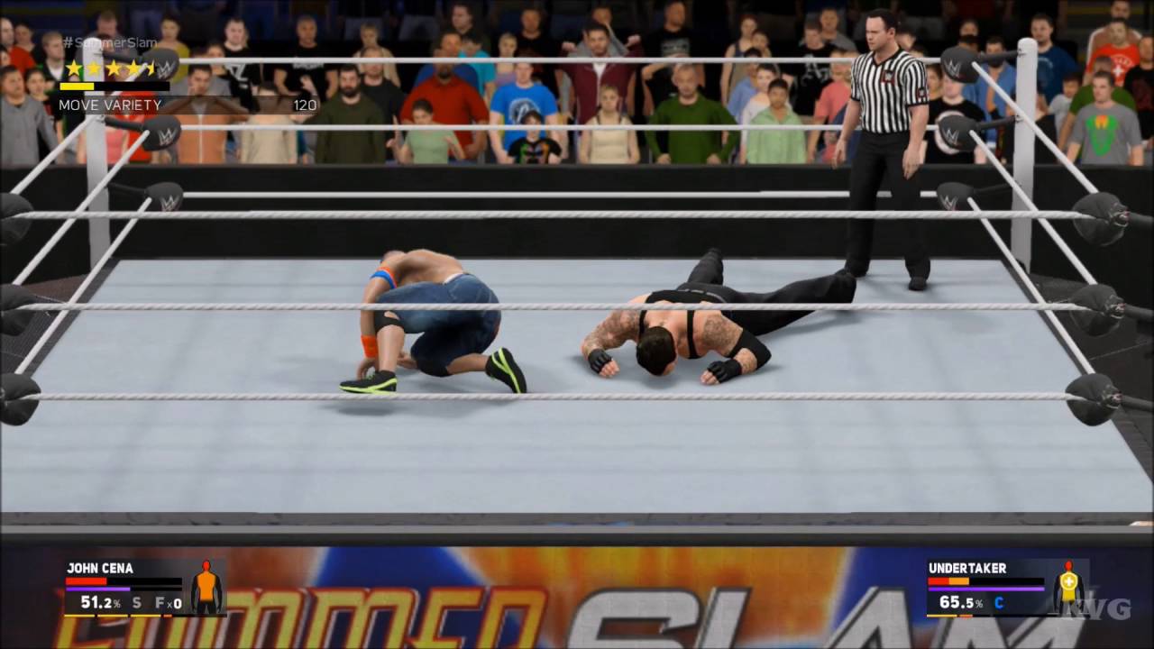 WWE 2K17 - John Cena vs Undertaker | Gameplay (HD) [1080p60FPS]
