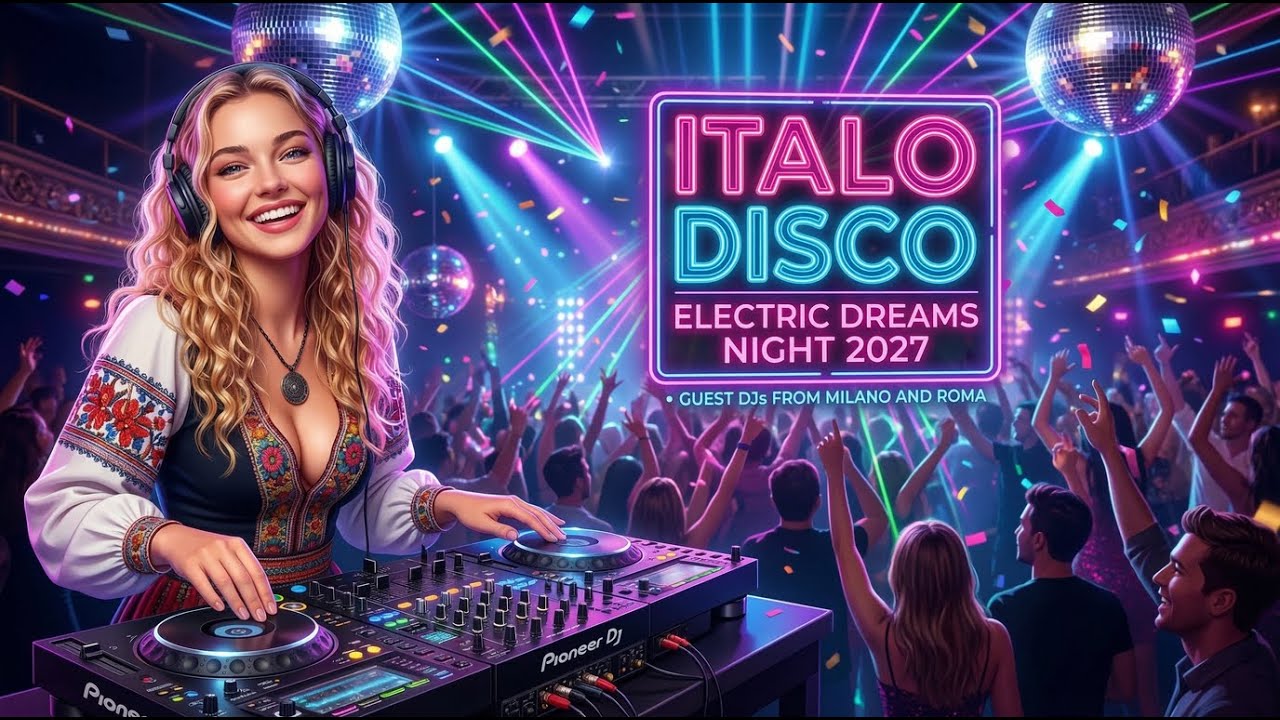 Italo Disco Midnight 2026 • Cruising the Boulevard, Soft Rain | 80s Synthwave Vibe