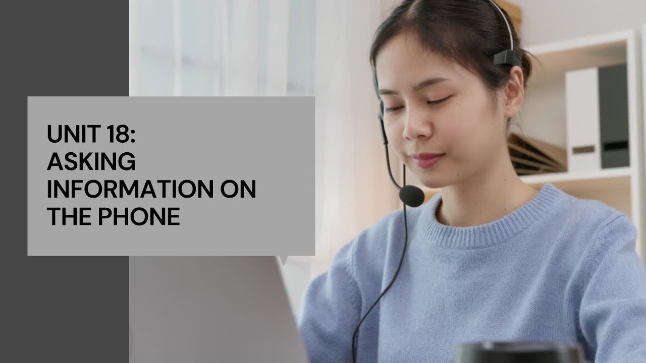 DC_U18: AKSING INFORMATION ON THE PHONE/#tienganhgiaotiep  #hoctienganhgiaotiep  #happyenglish
