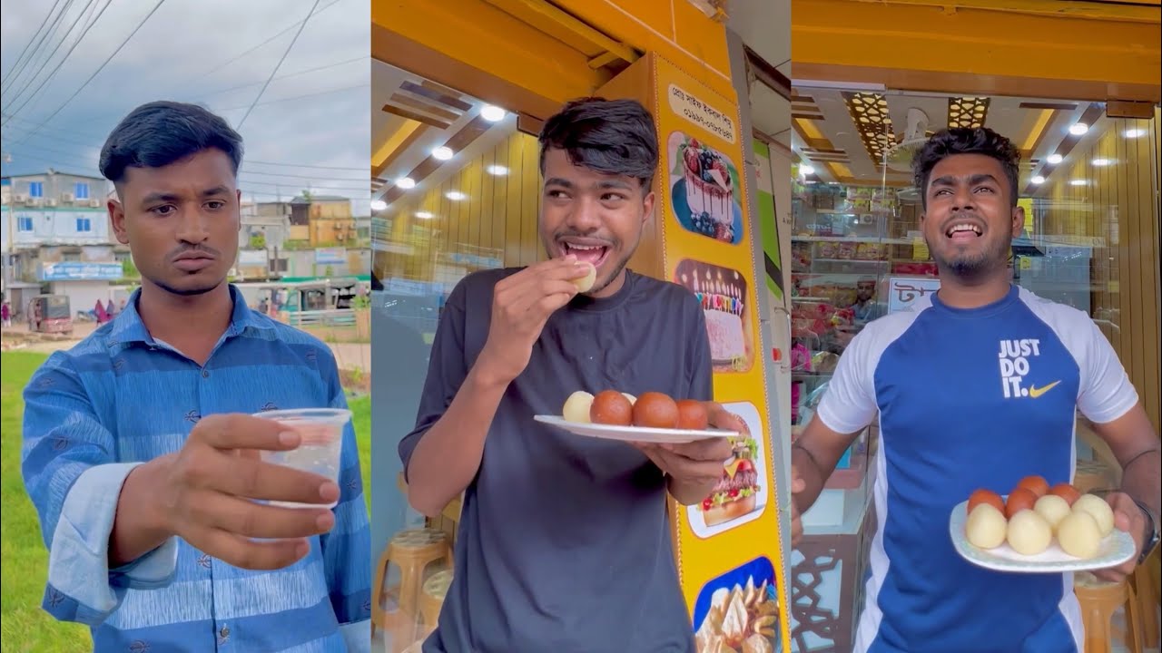 সব খাবার ফ্রীতে খেতে চাইলে যা হয়-!! #rk_boys #bangla_funny_video
