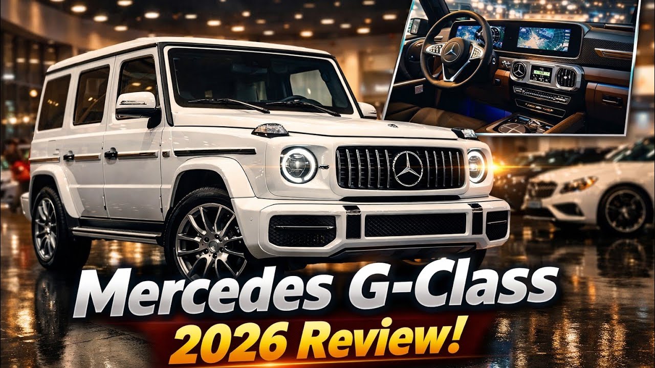 “مرسيدس جي-كلاس 2026 | مراجعة SUV الفاخرة من معرض منصورافر”