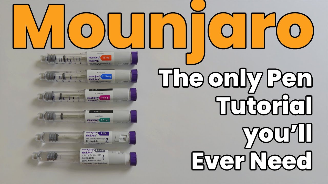 Mounjaro Pen Tutorial - Ordering, How to Use, 5th Dose, Short Dosing - everything you need to know.
