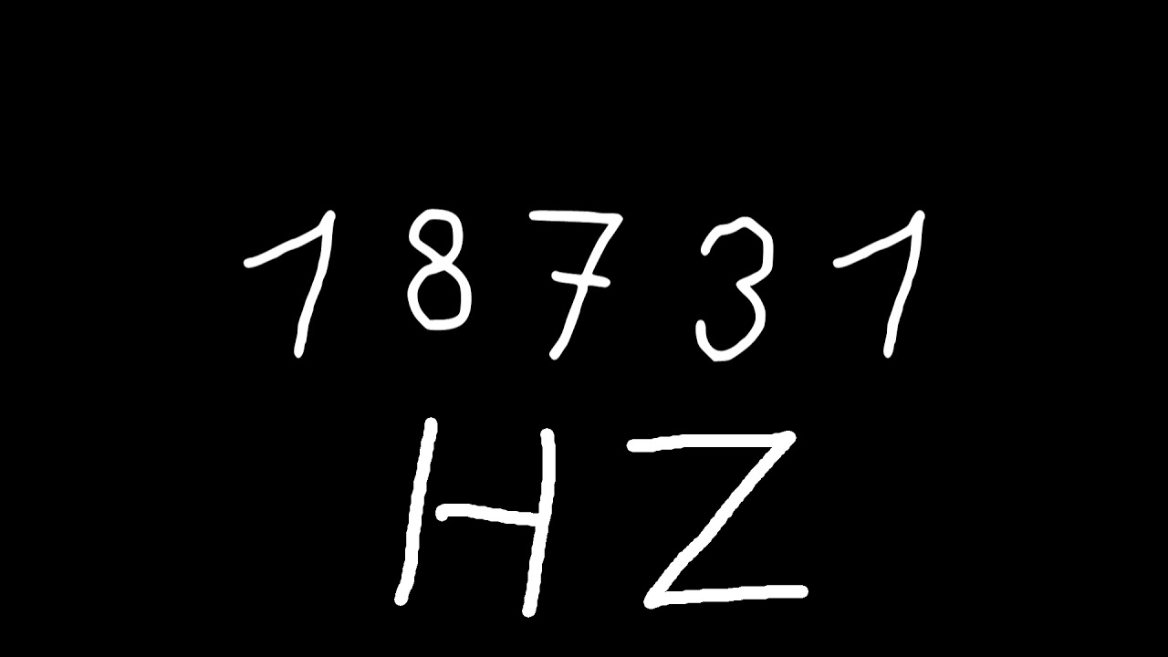 18731 hz