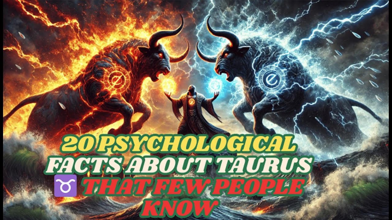 20 PSYCHOLOGICAL FACTS ABOUT TAURUS ♉ THAT FEW PEOPLE KNOW