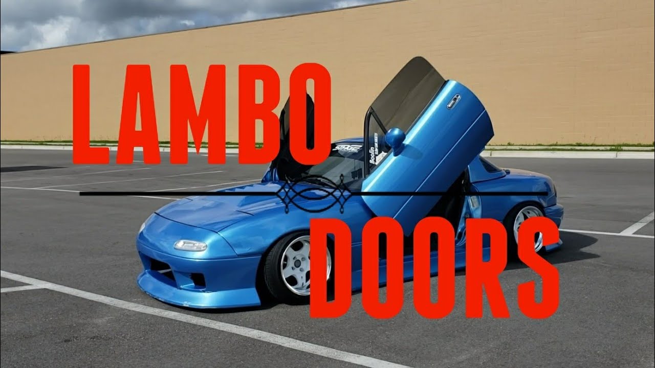 MIATA GETS LAMBO DOORS