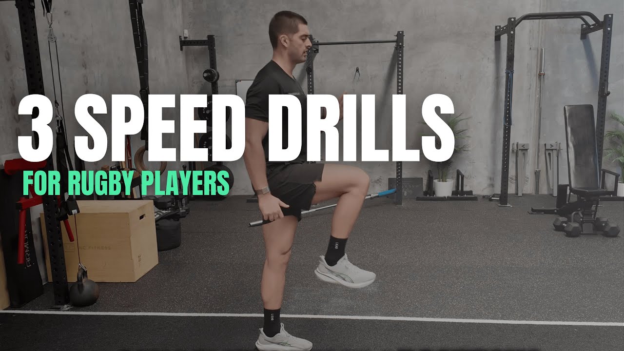 3 Speed Drills Every Rugby player should be doing