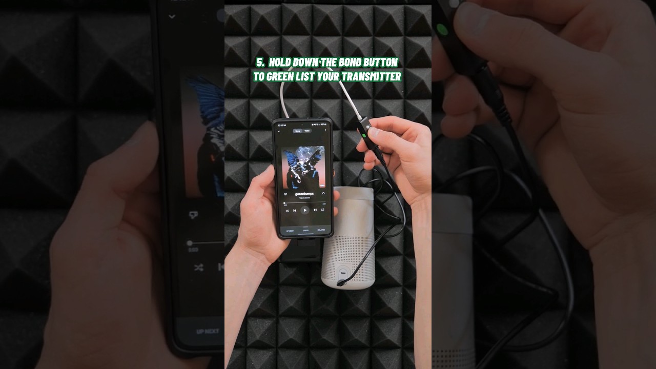 Experience the rush of wireless freedom with SKAA's Rush receiver! 