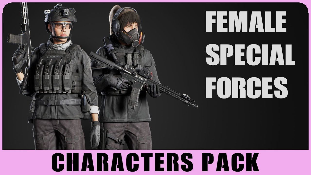 Female Special Forces Characters