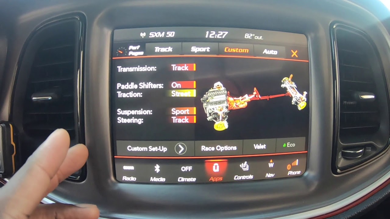 SRT Driving Modes | 2019 Dodge Challenger Widebody Scatpack