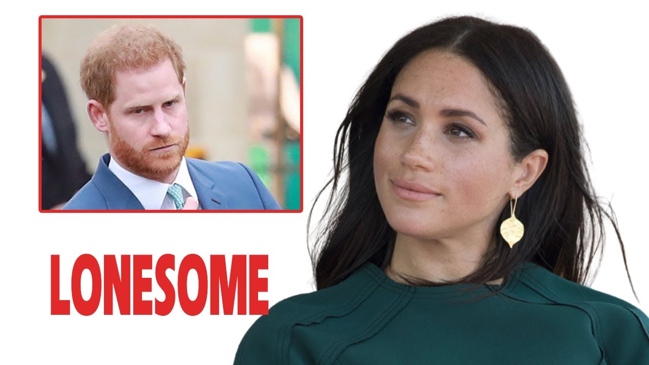 Haz & Meg&rsquo;s LIFE ISN'T PINK! Meghan FEELING LONESOME With Harry- A Sign Of Marriage Breakdown.
