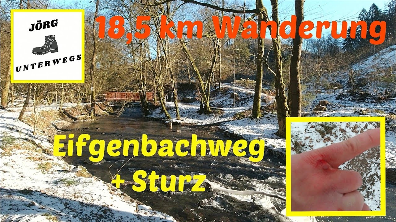 Wandern am Eifgenbachweg + Sturz | Bergische Streifzüge 05