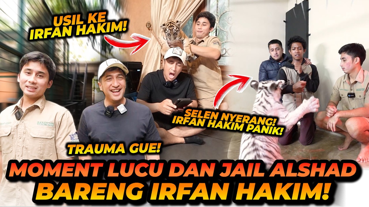 MOMEN SERU DAN KOCAK ALSHAD AHMAD BERSAMA IRFAN HAKIM! BIKIN NGAKAK TERUS!!