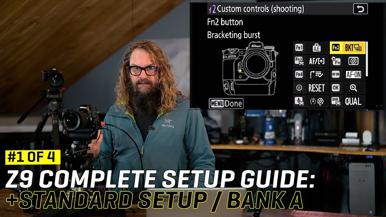 Nikon Z9 Complete Setup Guide: Standard Setup / Bank A (Video 1 of 4)