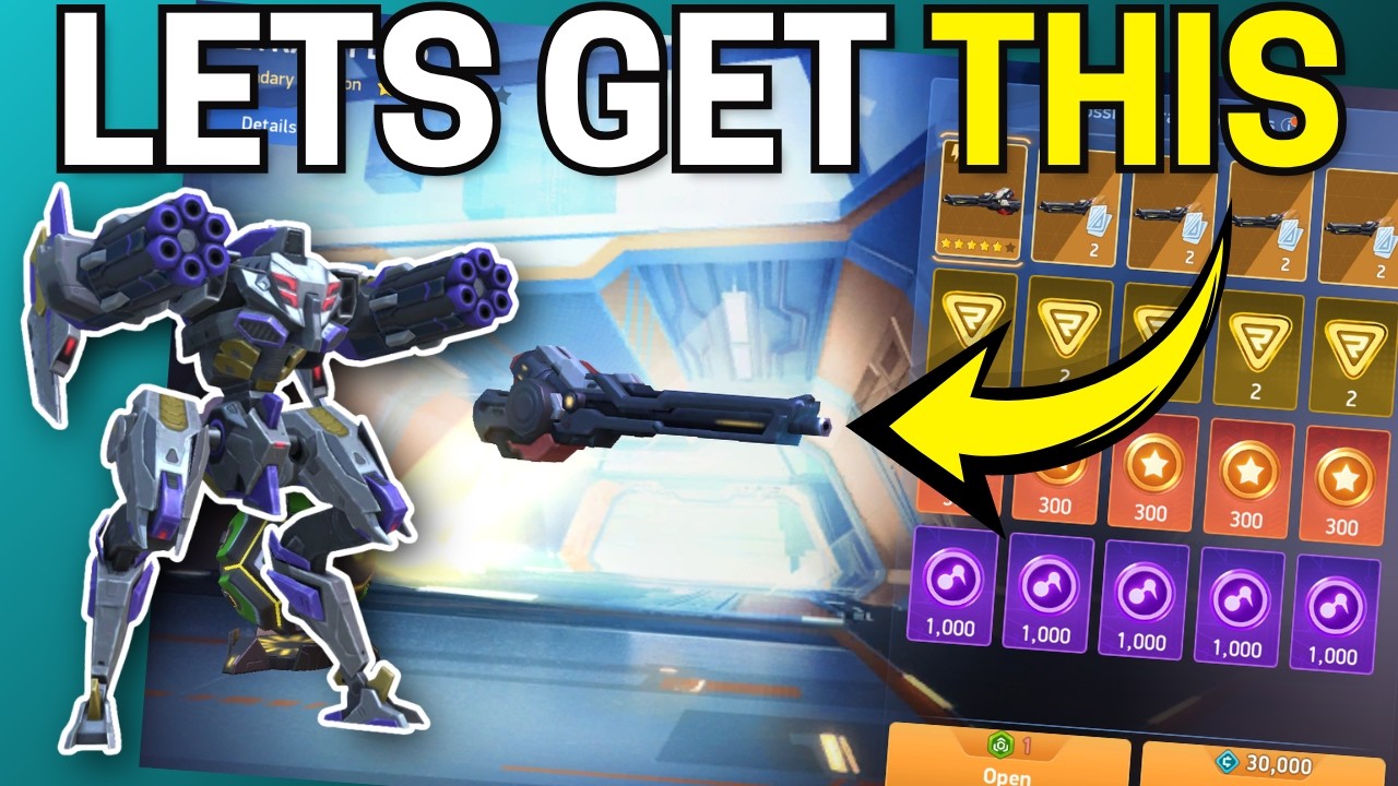 Tetra Rifle 6 unlocked🎉! Was It Worth IT🤔| Mech Arena | LegendYTX