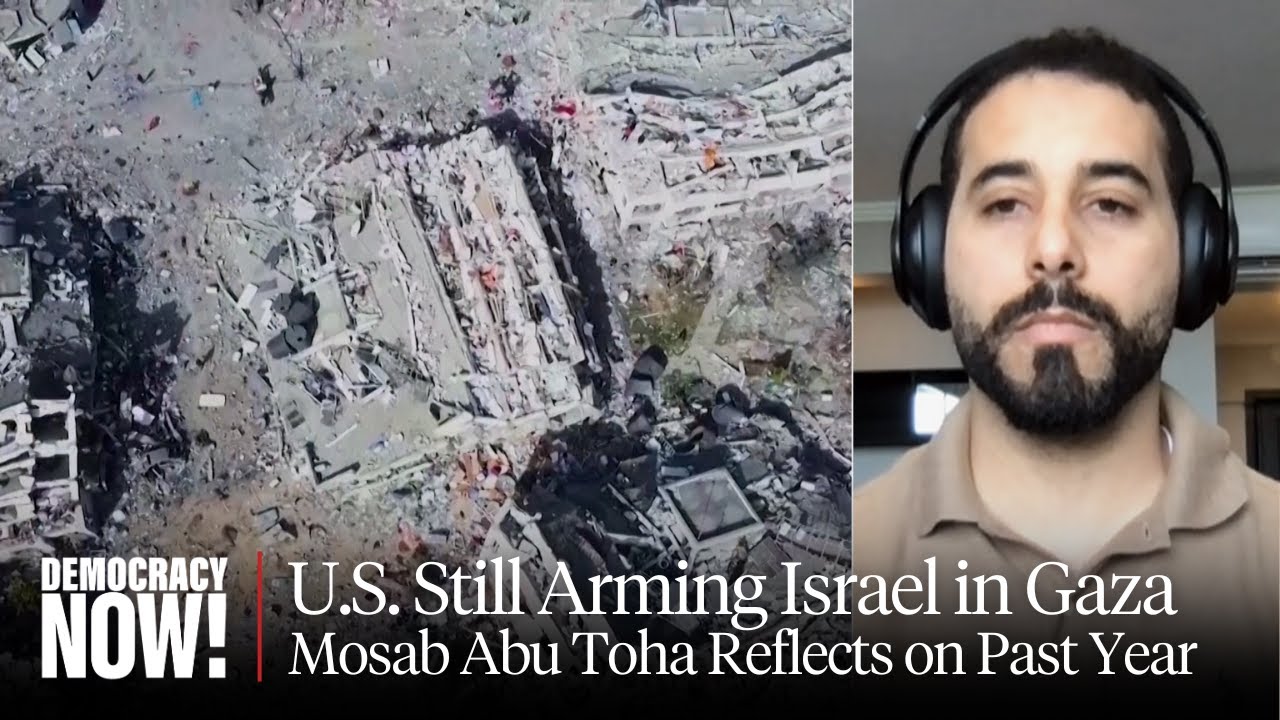 Palestinian Poet Mosab Abu Toha: One Year After Oct. 7, U.S. Still Arming Israel's Slaughter in Gaza