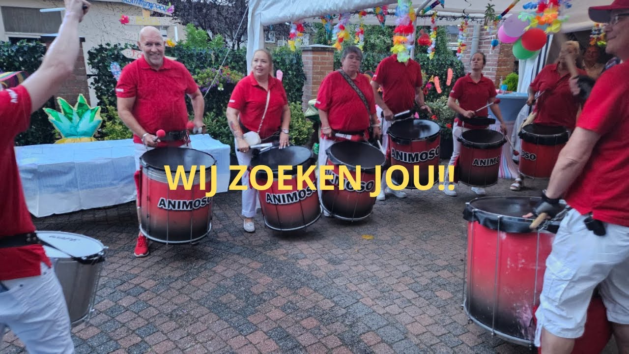 Ledenwerving Sambaband Animoso