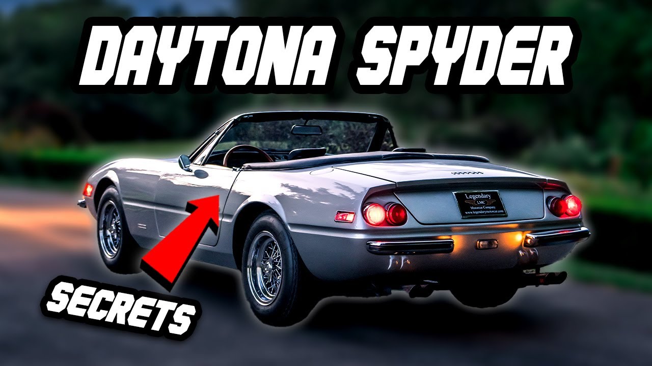 Ferrari 365 GTB/4 Daytona Spyder и как отличить настоящий!