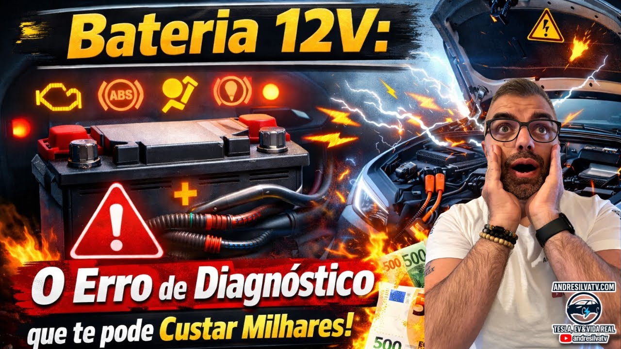 Bateria 12V: O Erro de Diagnóstico que te pode Custar Milhares!