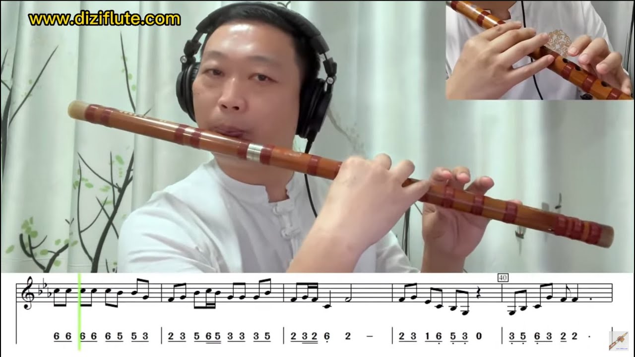FREE Dizi Notation Book! 🎵 Learn How to Play the Chinese Bamboo Flute (Finger Chart Tutorial)