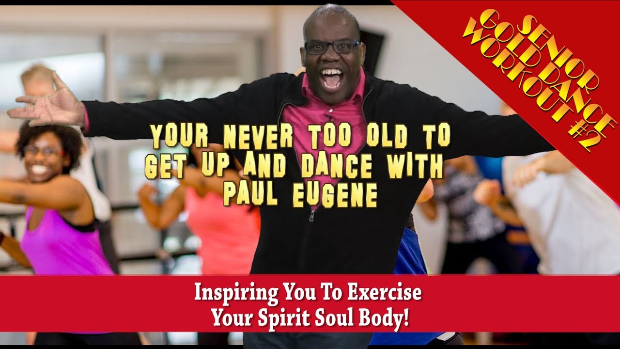 Senior Gold Dance Aerobics Fitness Low Impact Workout # 2 (Full)  Shut Up and Dance