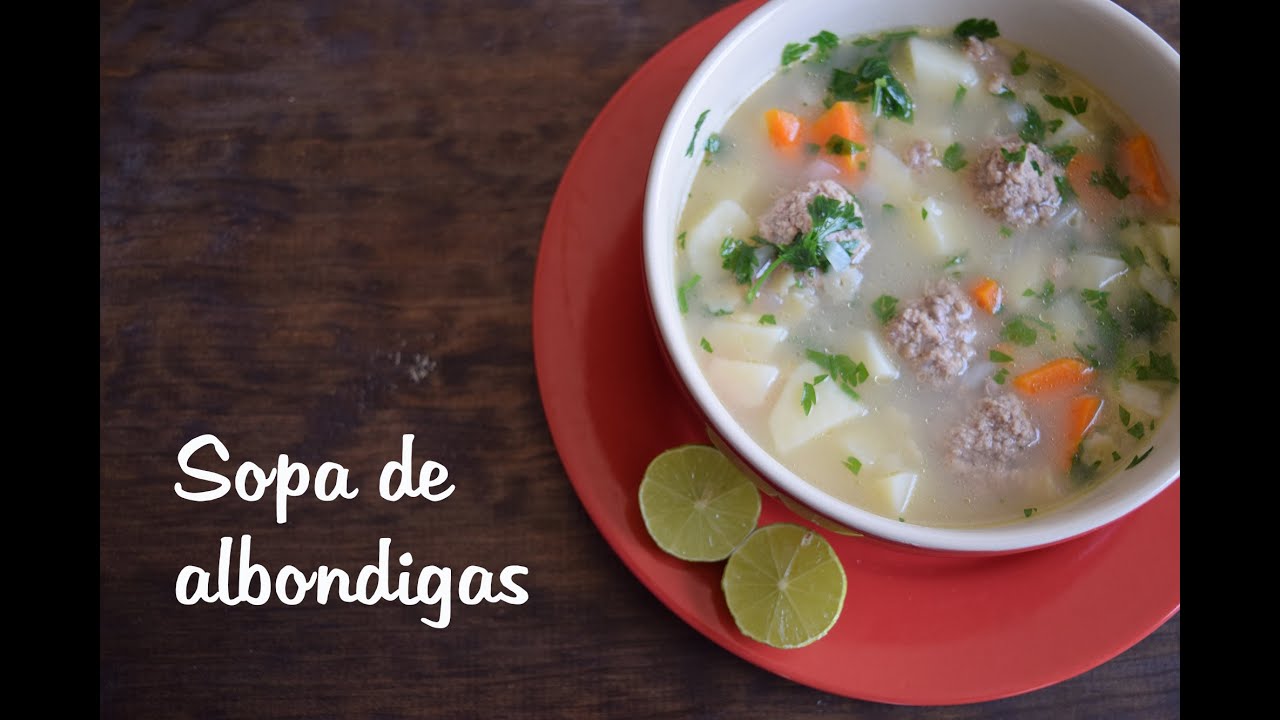 COMIDA RUSA/SOPA DE ALBONDIGAS