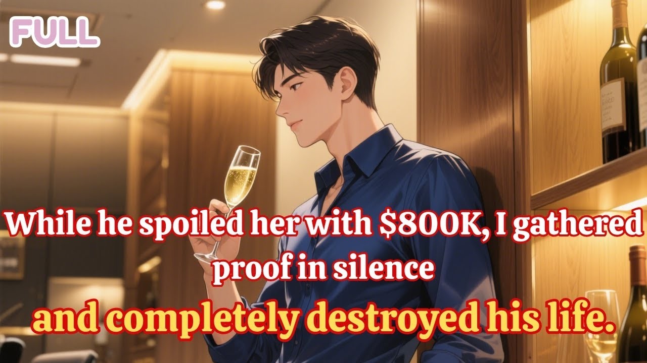 While he spoiled her with $800K, I gathered proof in silence—and completely destroyed his life