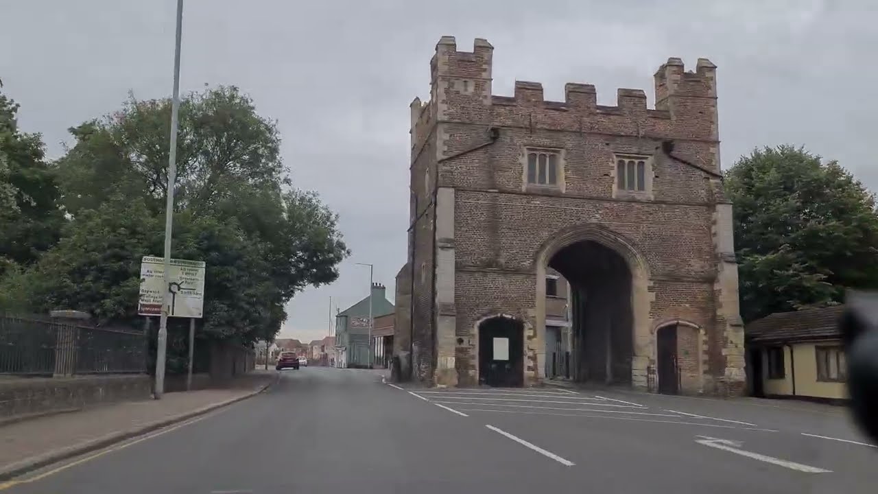Driving Through King's Lynn