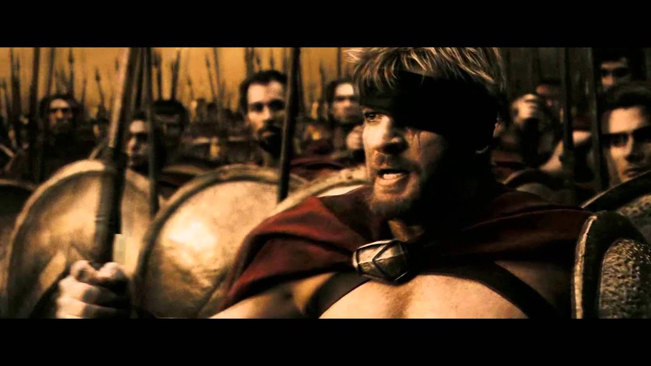 300 - Escena final (Discurso Dilios) [HD]