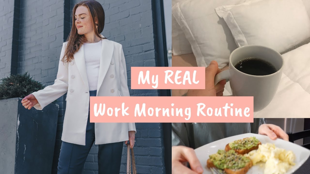 РАБОЧАЯ УТРЕННЯЯ РУТИНА: GRWM для моей работы с 9 до 5!