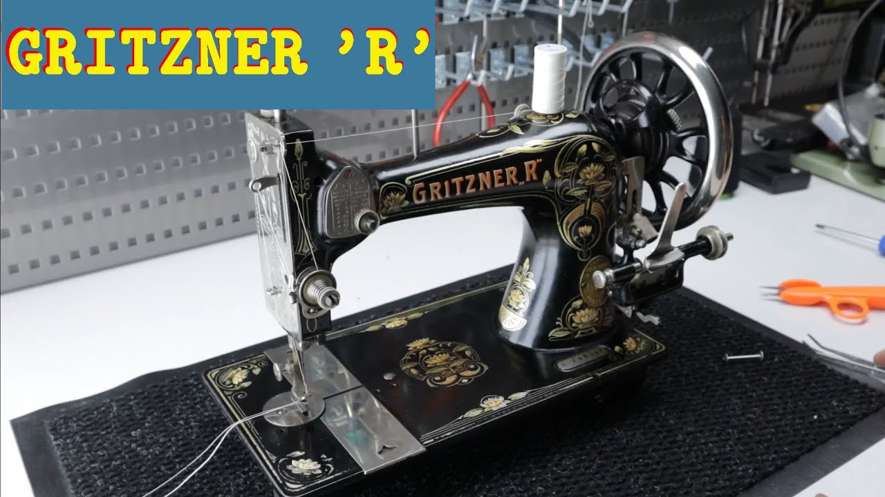 Gritzner VS-R sewing machine threading manual