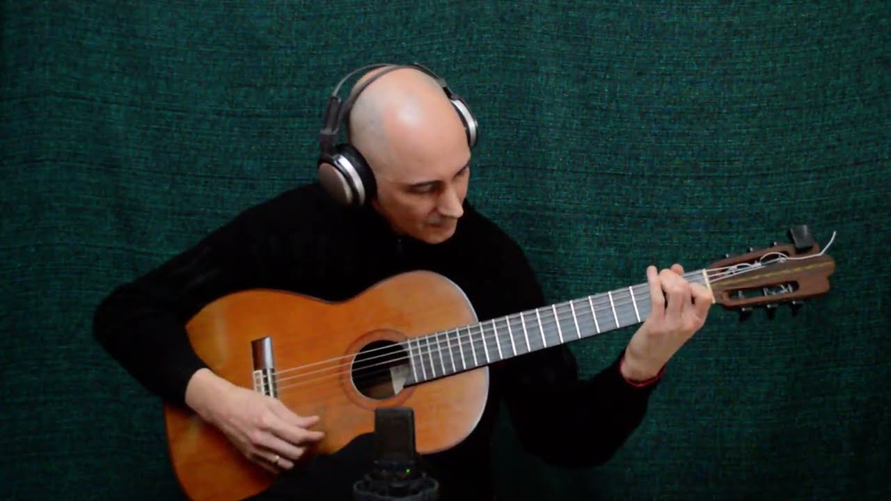 Nunca tuvo novio, Tango. Román Vergagni, guitarra solista.
