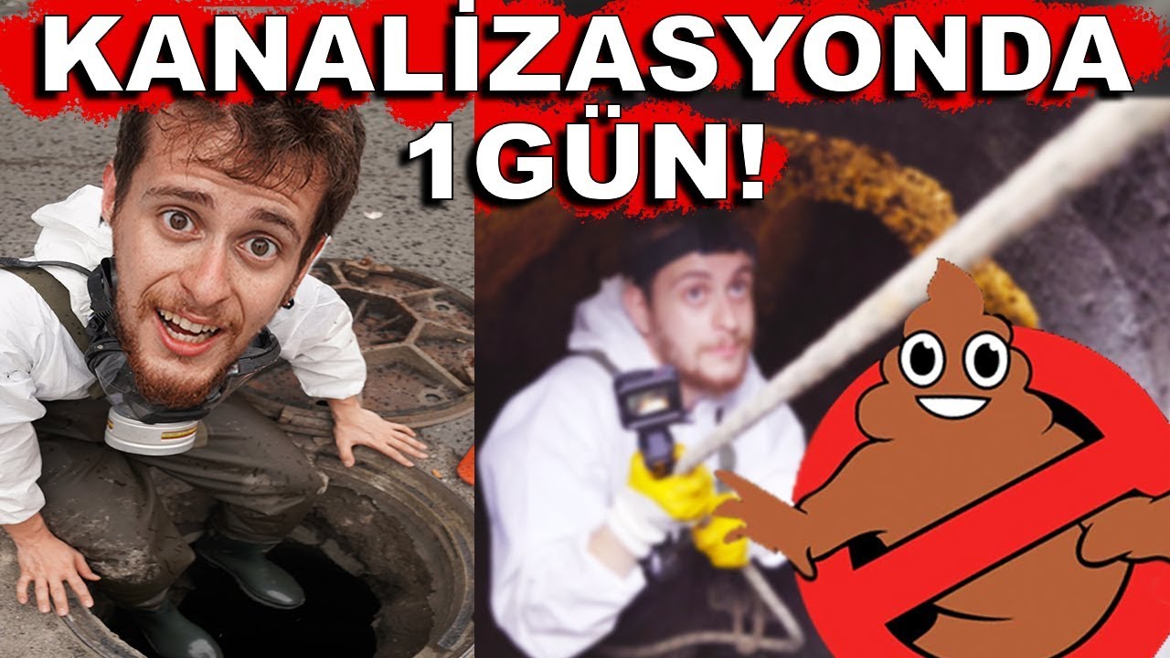 BİR GÜNLÜĞÜNE KANALİZASYONDA ÇALIŞMAK! #AlperStajda (500K ÖZEL)