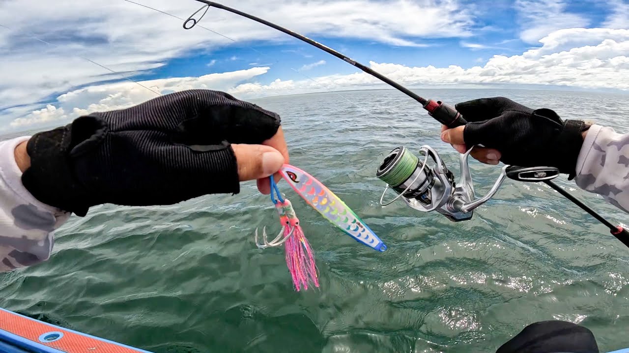 Tes Jig2 60 gr Spot Tebing Karang Sarangnya Ikan2 Besar,, Manyala Full Strike Ramadhan !!