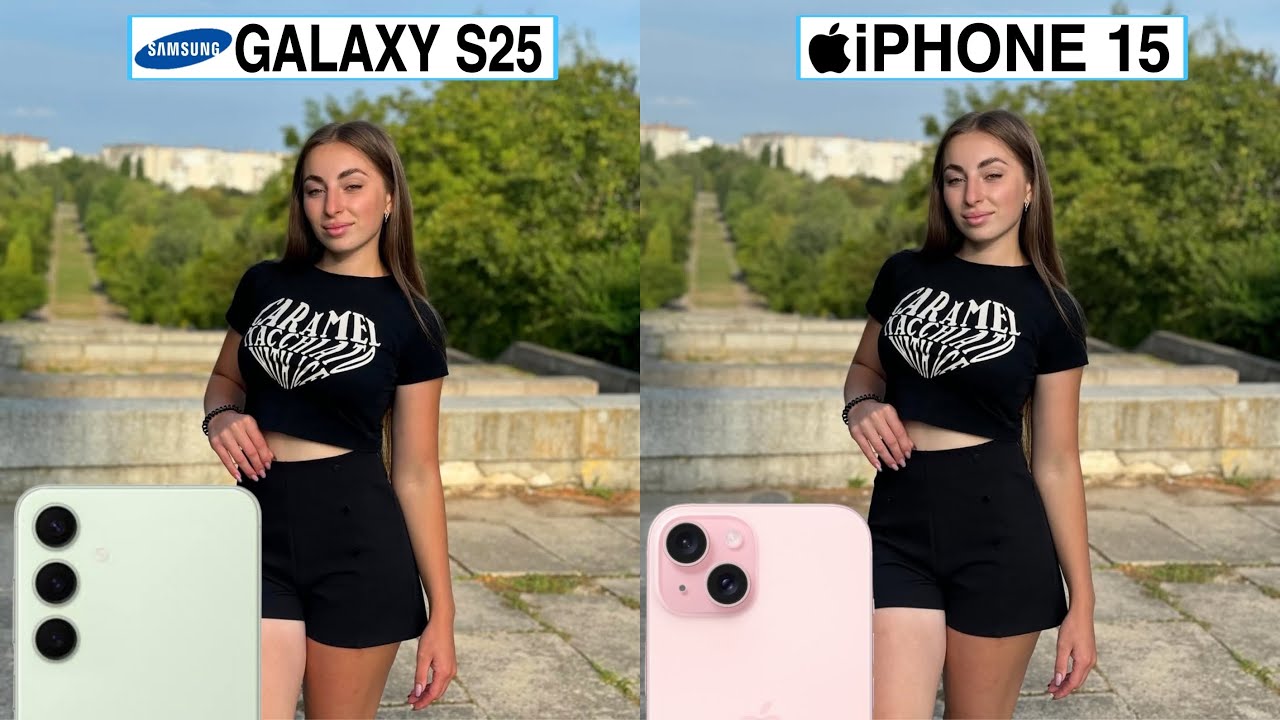 Сравнение камер Samsung Galaxy S25 и iPhone 15 | Galaxy S25