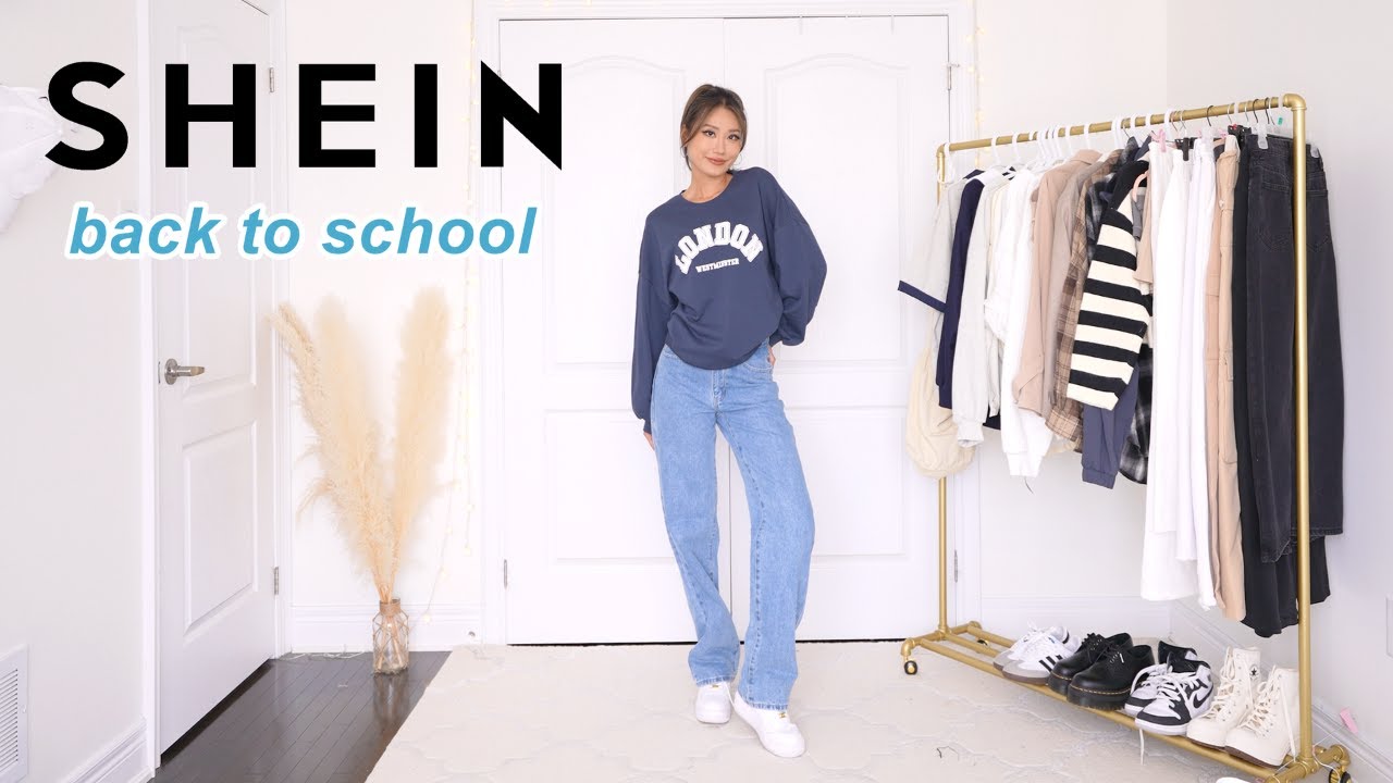 Примерка одежды SHEIN | Подготовка к школе + дресс-код *соответствует*