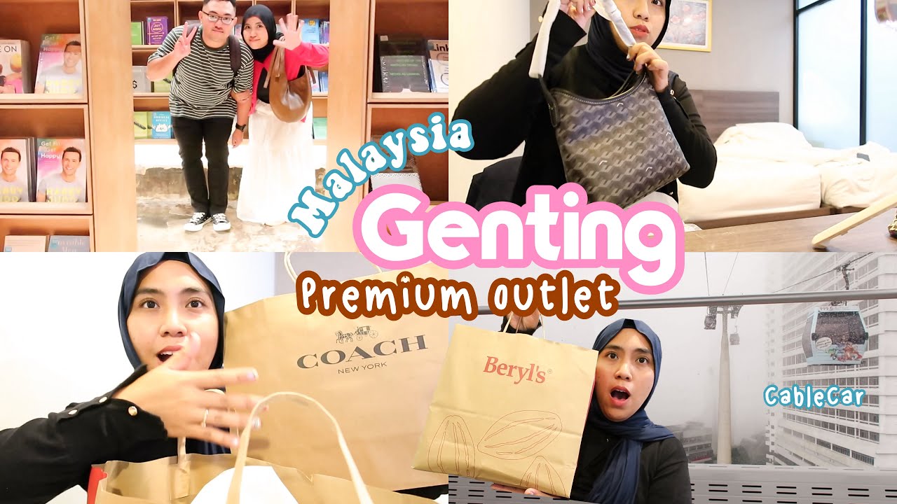 BELANJA DI GENTING PREMIUM OUTLET | GOING TO GENTING HIGHLAND | MALAYSIA