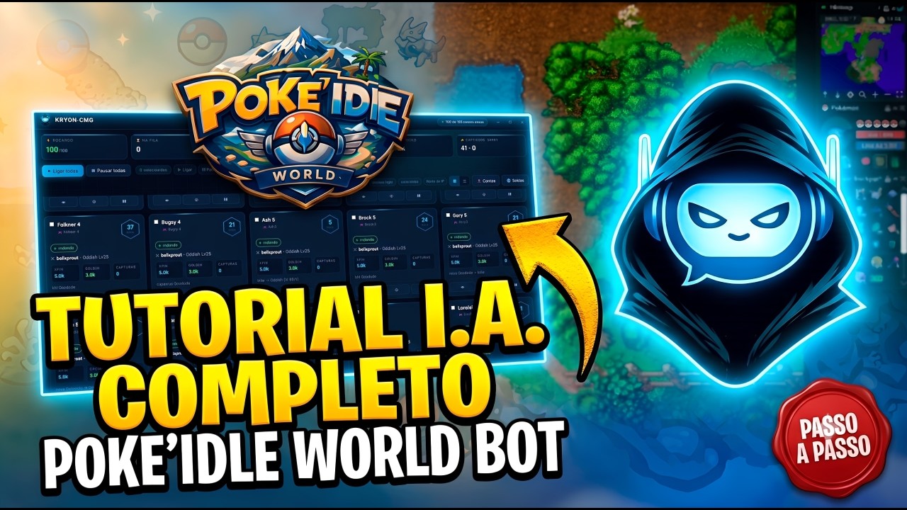 Tutorial Kryon: A Melhor I.A. Autom&aacute;tica para Poke'Idle World (Beta)