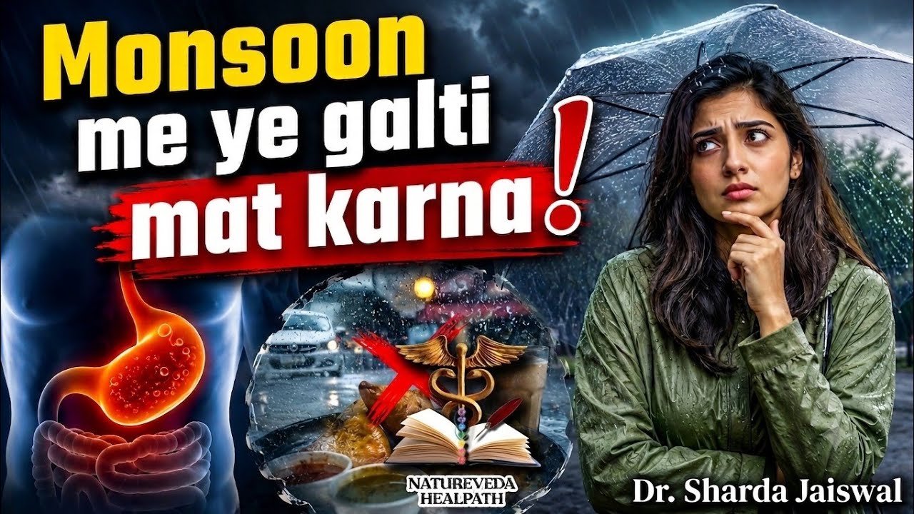 Stop 🛑 doing this mistake in monsoon ❗#physiology #health #detox #monsoon2026 #guthealth 
