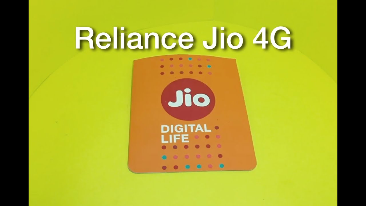 Reliance Jio 4G