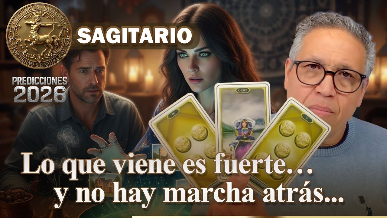 Signo SAGITARIO lo que viene es fuerte… y no hay marcha atrás... #PREDICCIONES #2026