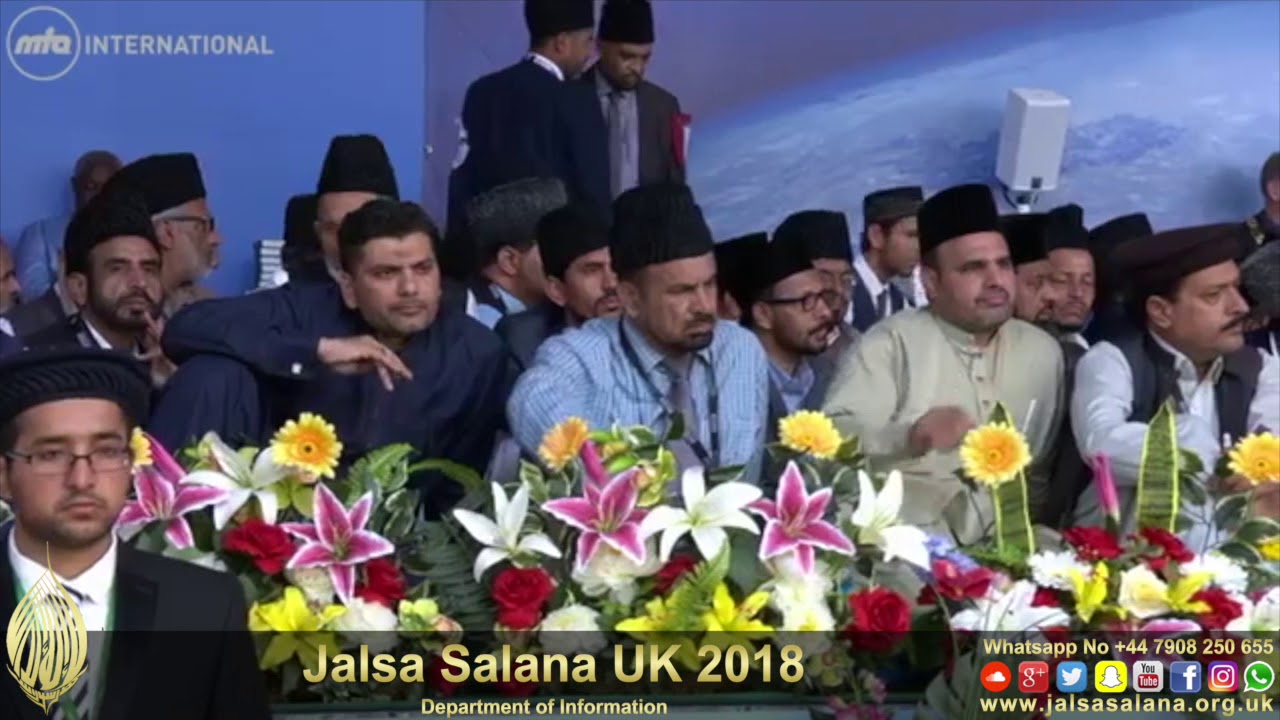 #Jalsa Final Session 2018:  Speeches by Distinguished Guests.