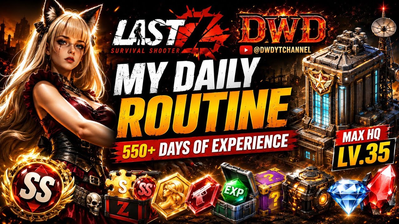 My Daily Routine That Keeps Me Competitive After 550+ Days Last Z: Survival Shooter | #LastZCreator