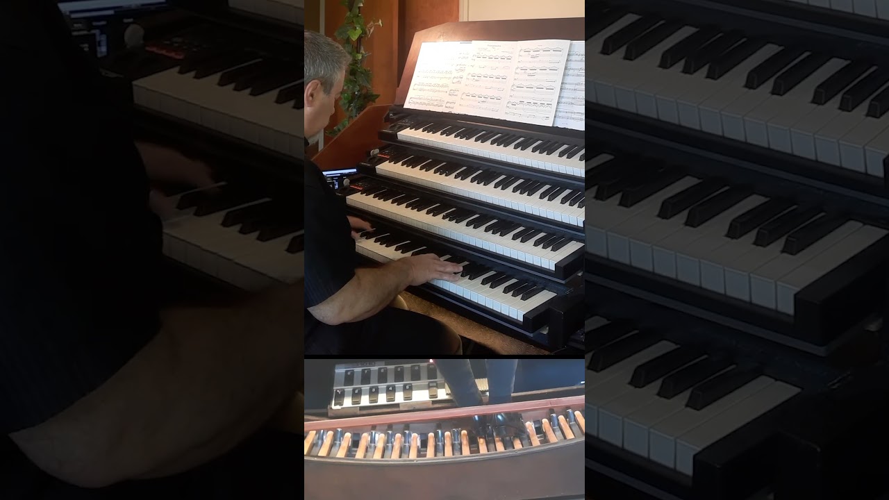 Rustles of Spring - Fr&uuml;hlingsrauschen by Christian Sinding arranged for organ