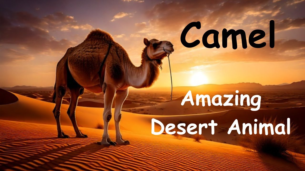 Camel | Amazing Desert Animal #kidslearning #animalsstories #natureforkids