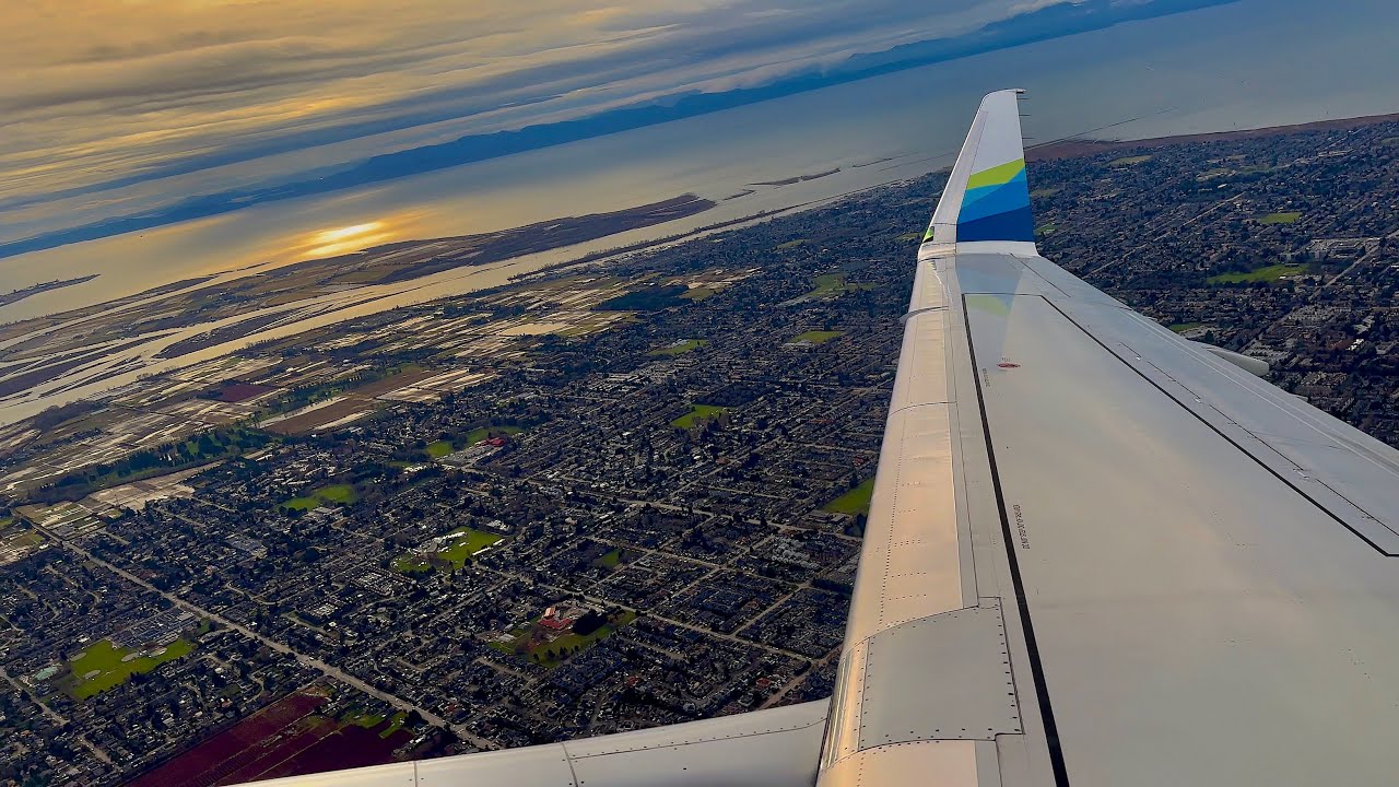 [4K] – Full Flight – Alaska Airlines – Embraer ERJ-175LR – YVR-SEA – N636QX – AS2403 – IFS 913
