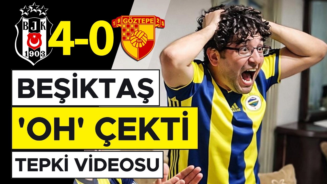 BU BEŞİKTAŞ HERKESİ YENER | Beşiktaş 4-0 Göztepe | Tepki Videosu